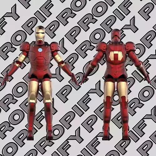 Iron Man Mark 3 Replica Armor 3D Model STL