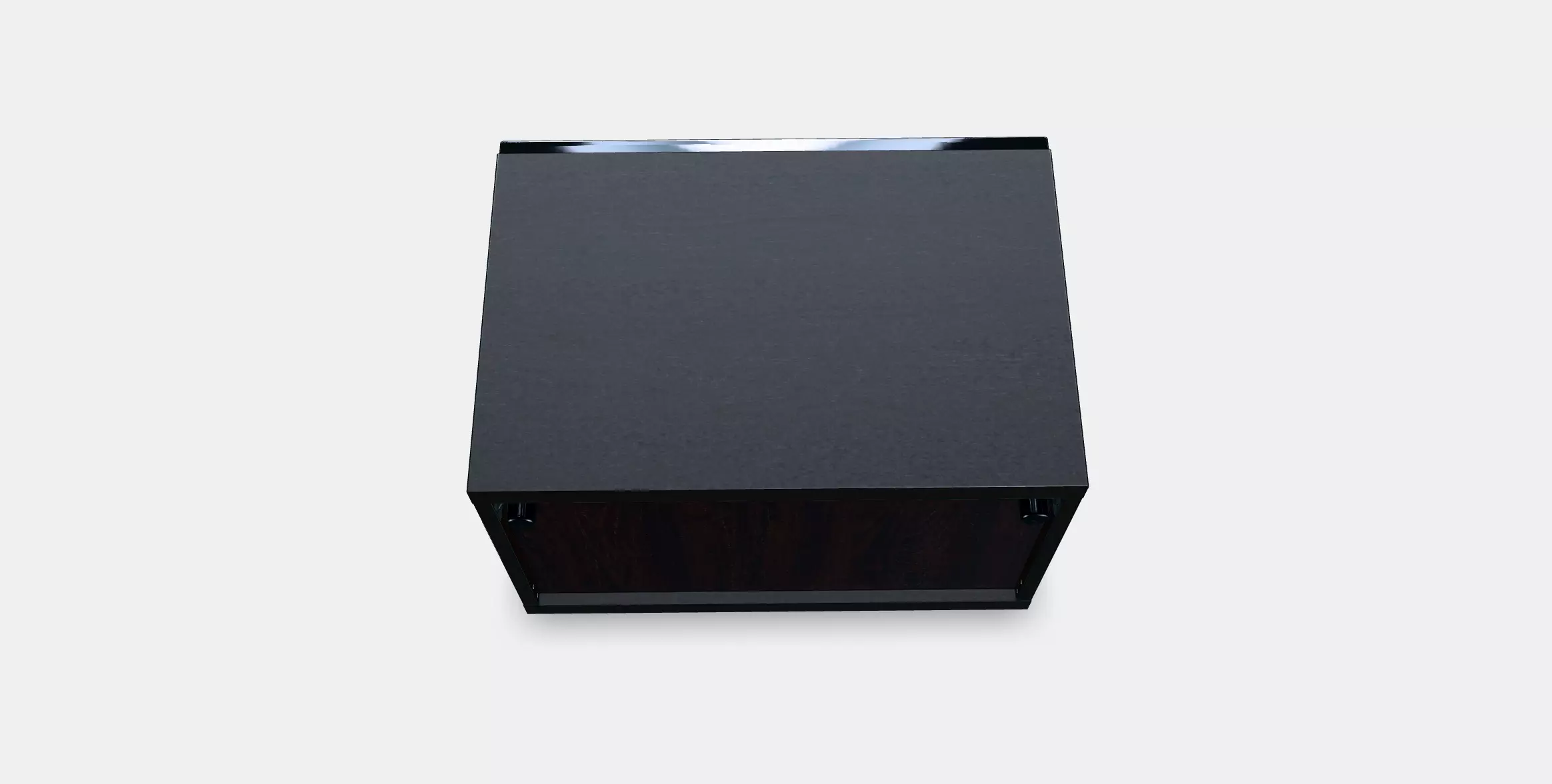 BESTA Shelf unit with door 21 Low-poly 3D model_0