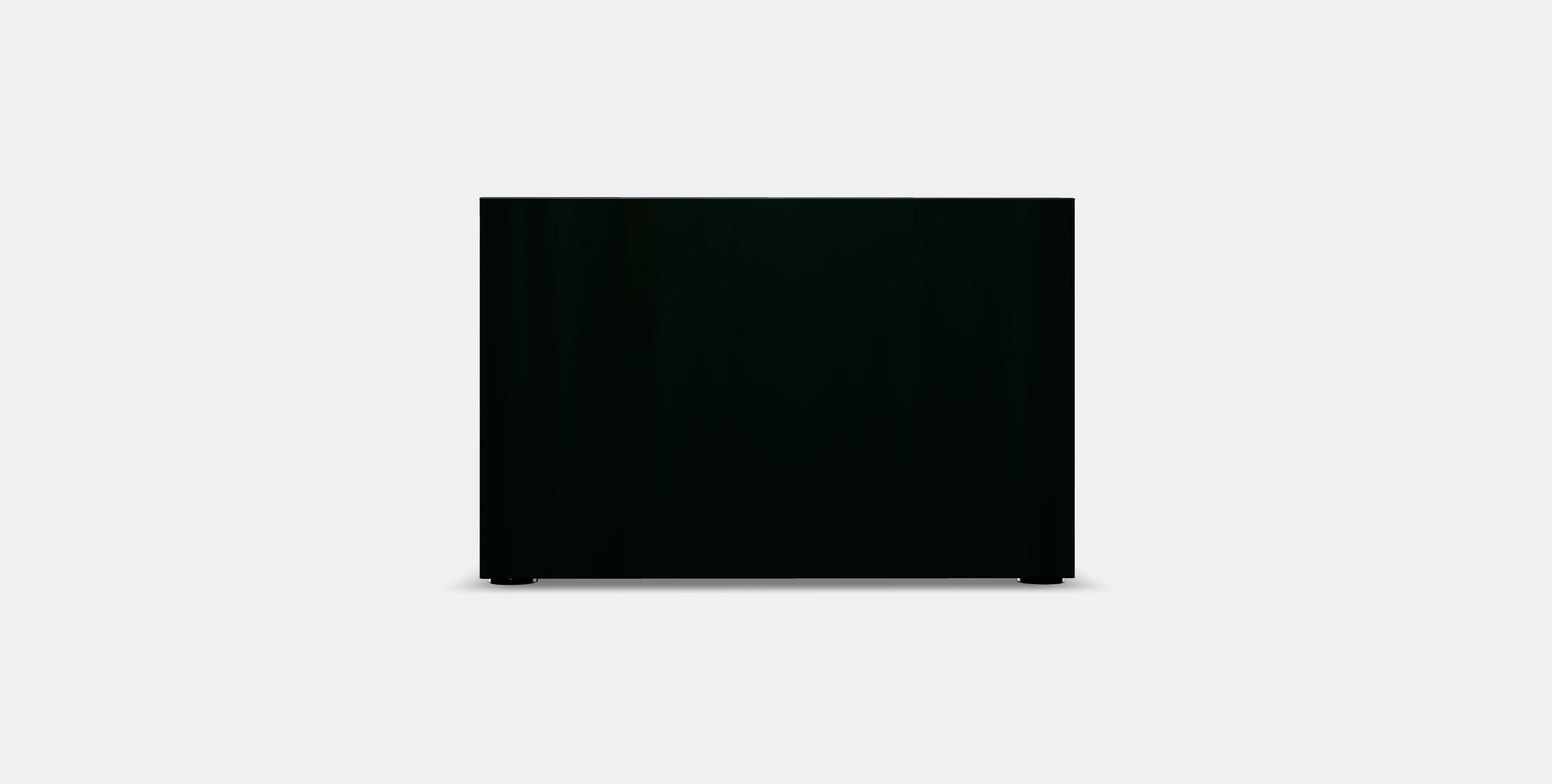 BESTA Shelf unit with door 21 Low-poly 3D model_7