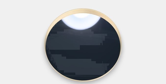 STOCKHOLM Mirror 3 Low-poly 3D model