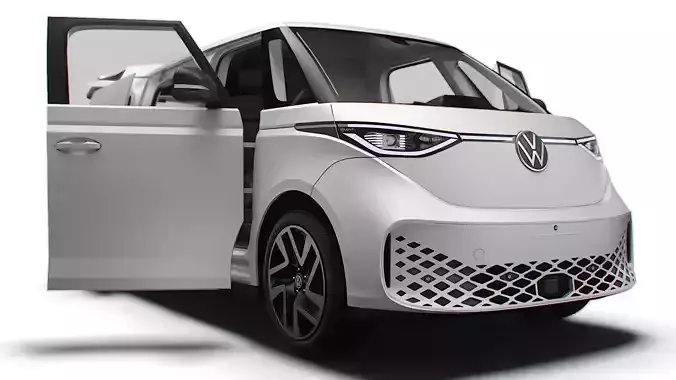 VW ID Buzz Cargo LWB Valve HQInterior 2024