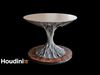 6 Organic Tables designs for CNC and 3D printing 3D print model_1