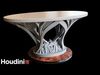 6 Organic Tables designs for CNC and 3D printing 3D print model_4