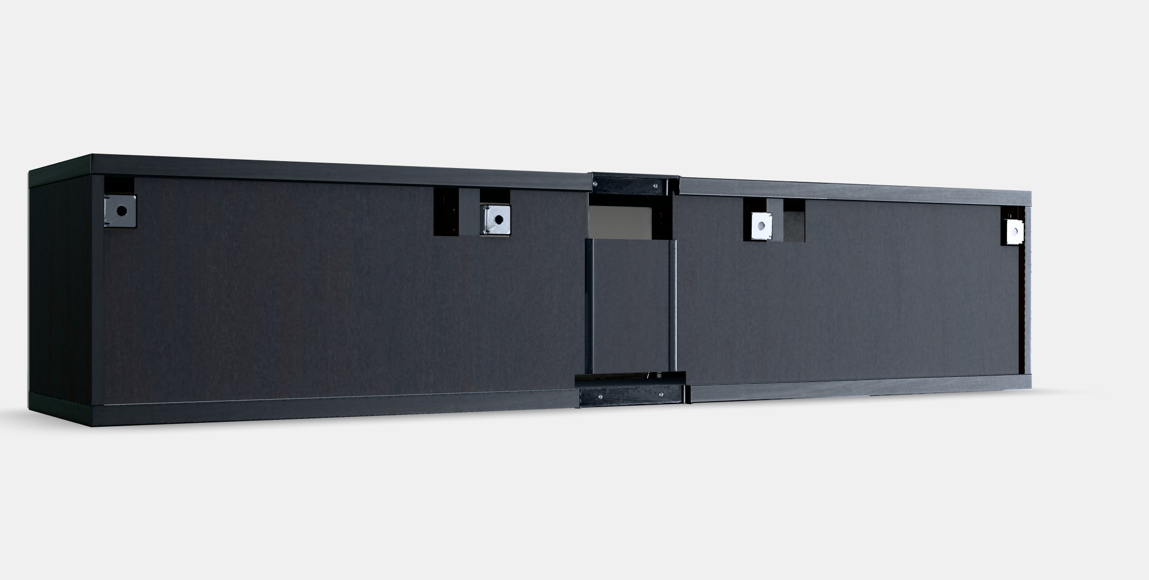 BESTA TV bench with doors 19 Low-poly 3D model_6