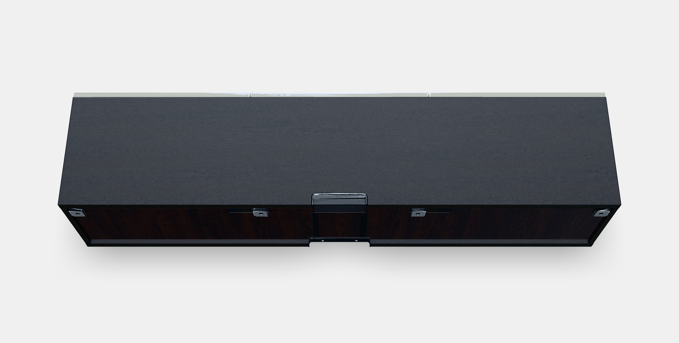 BESTA TV bench with doors 19 Low-poly 3D model_2