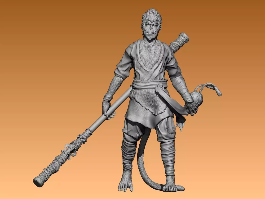 BLACK MYTH WUKONG VER 1 3D print model_0