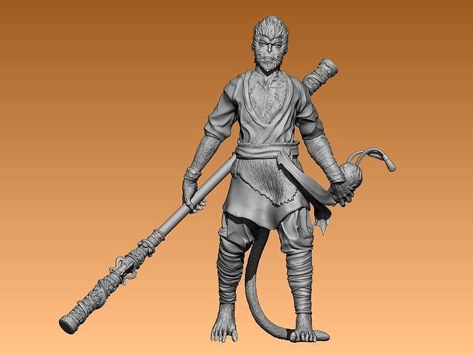 BLACK MYTH WUKONG VER 1 3D print model