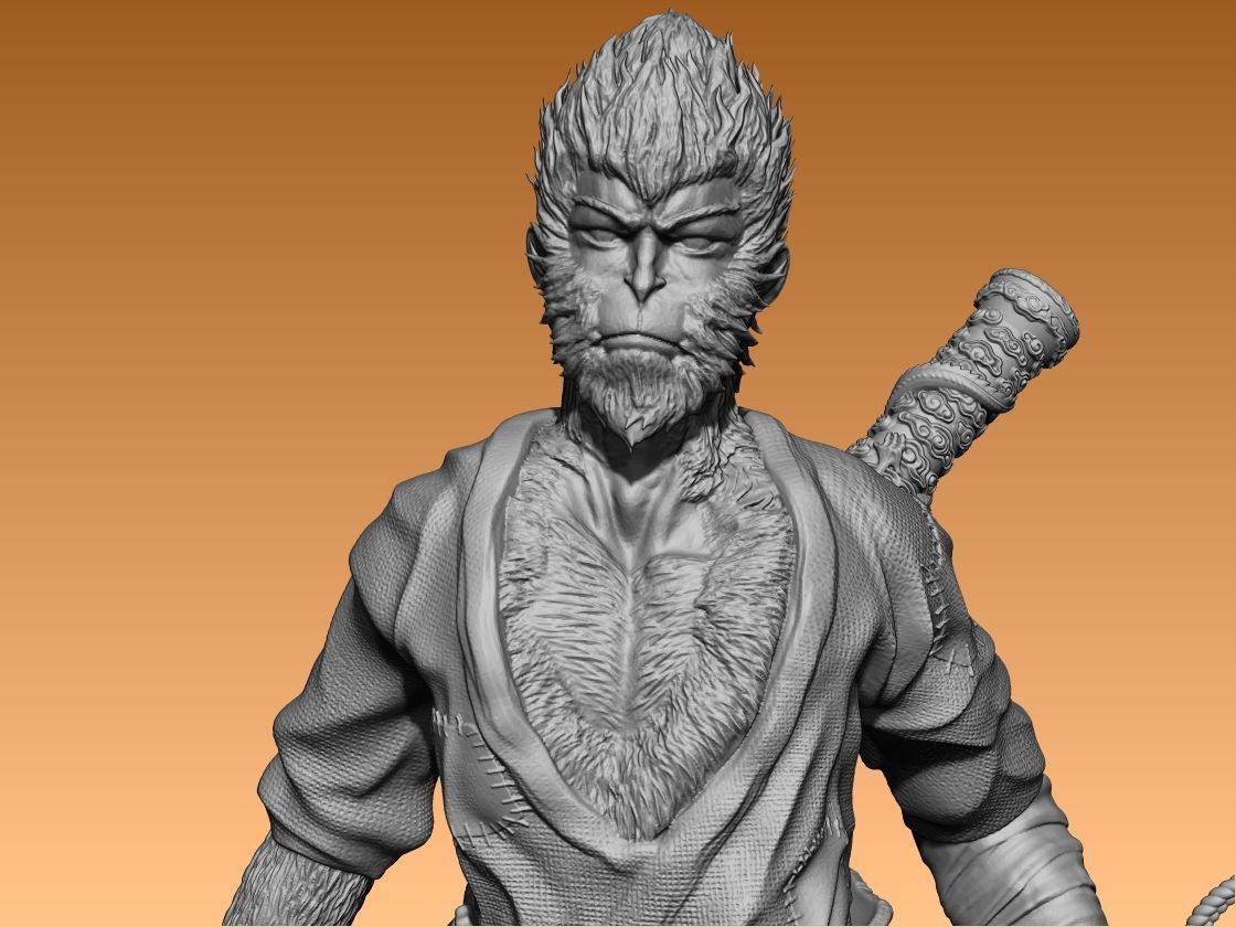 BLACK MYTH WUKONG VER 1 3D print model_3