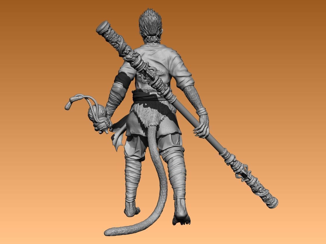 BLACK MYTH WUKONG VER 1 3D print model_2