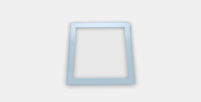 GLASSVIK Glass by 2 Low-poly 3D model
