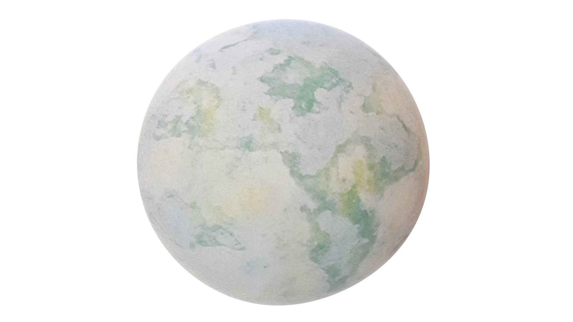 Earth Designed Jawbreaker Candy 3D model_9