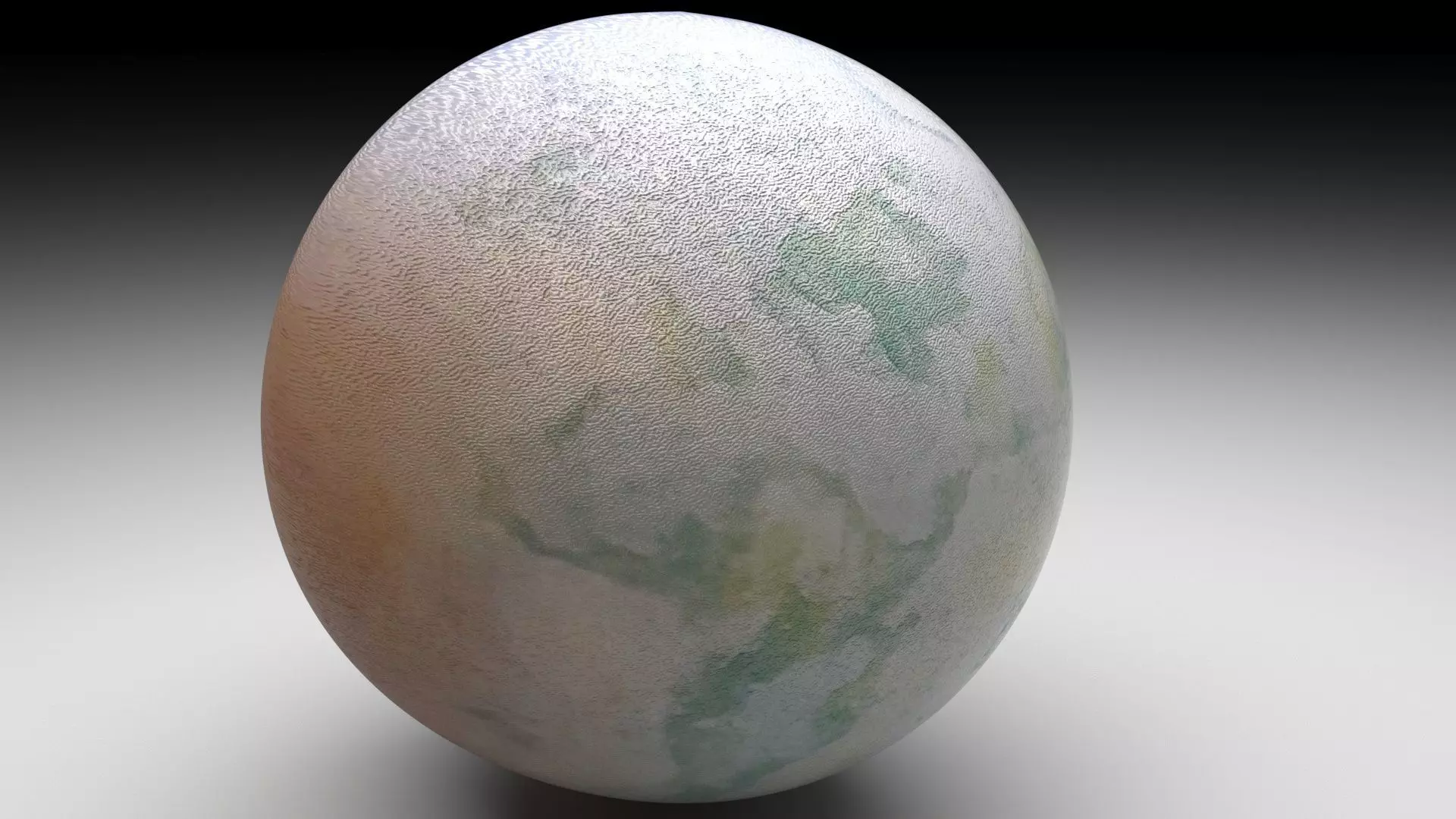 Earth Designed Jawbreaker Candy 3D model_0
