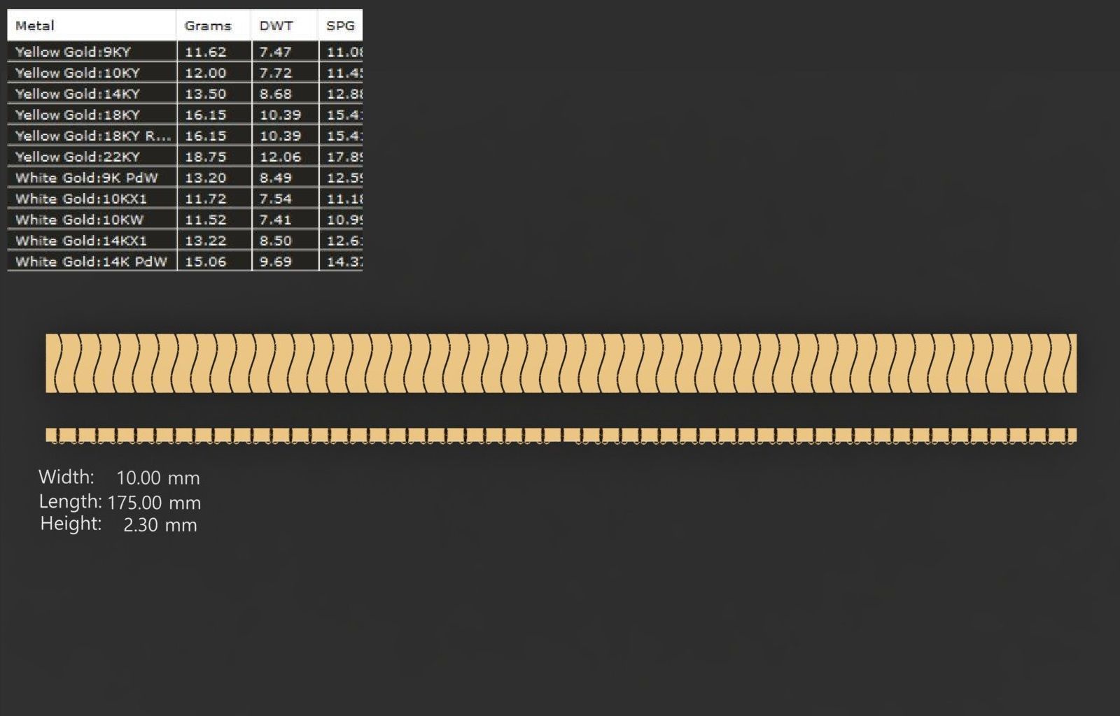 54 LINK CHAIN BRACELT FOR BOYS  3D print model_42