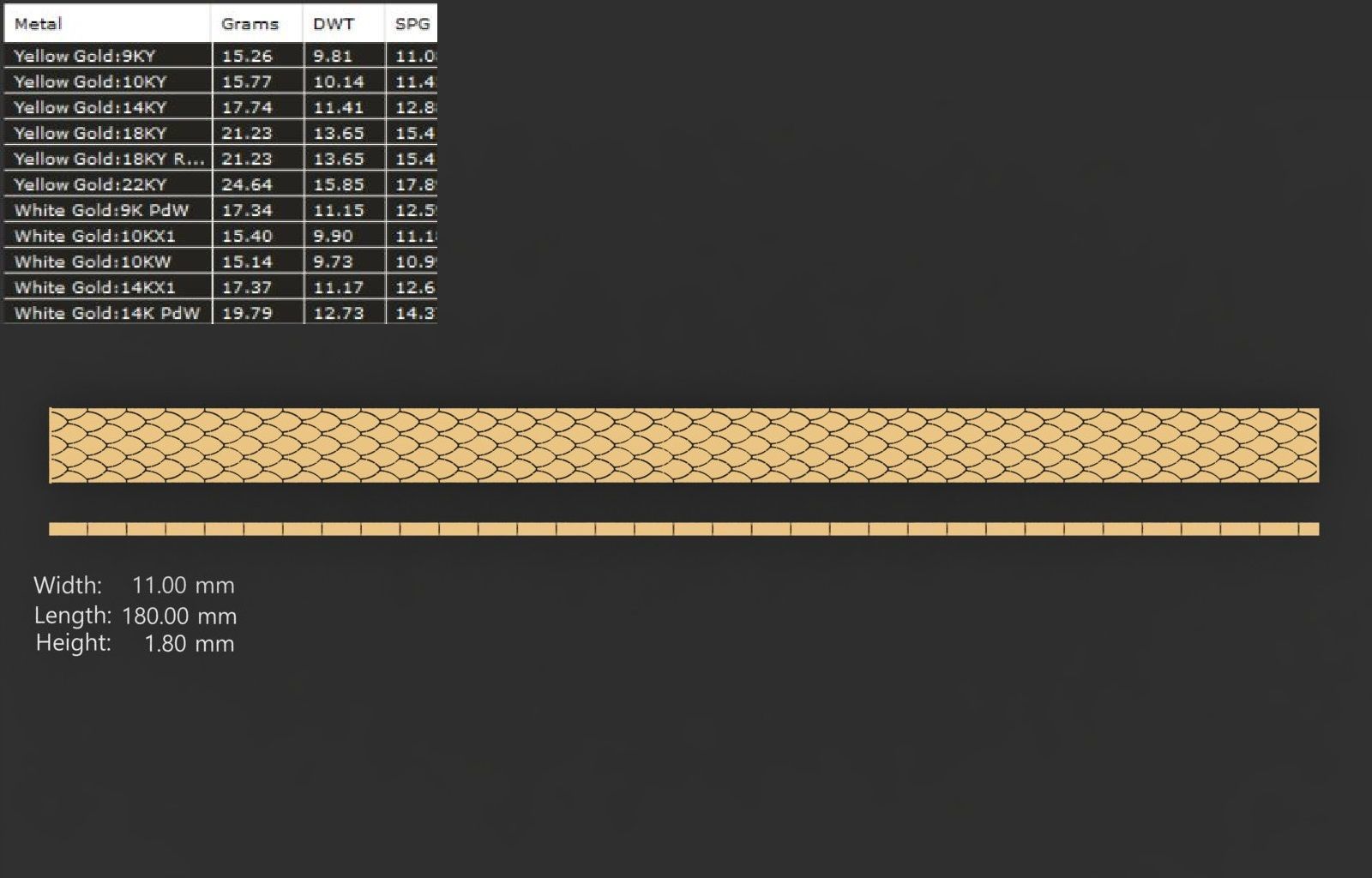 54 LINK CHAIN BRACELT FOR BOYS  3D print model_43