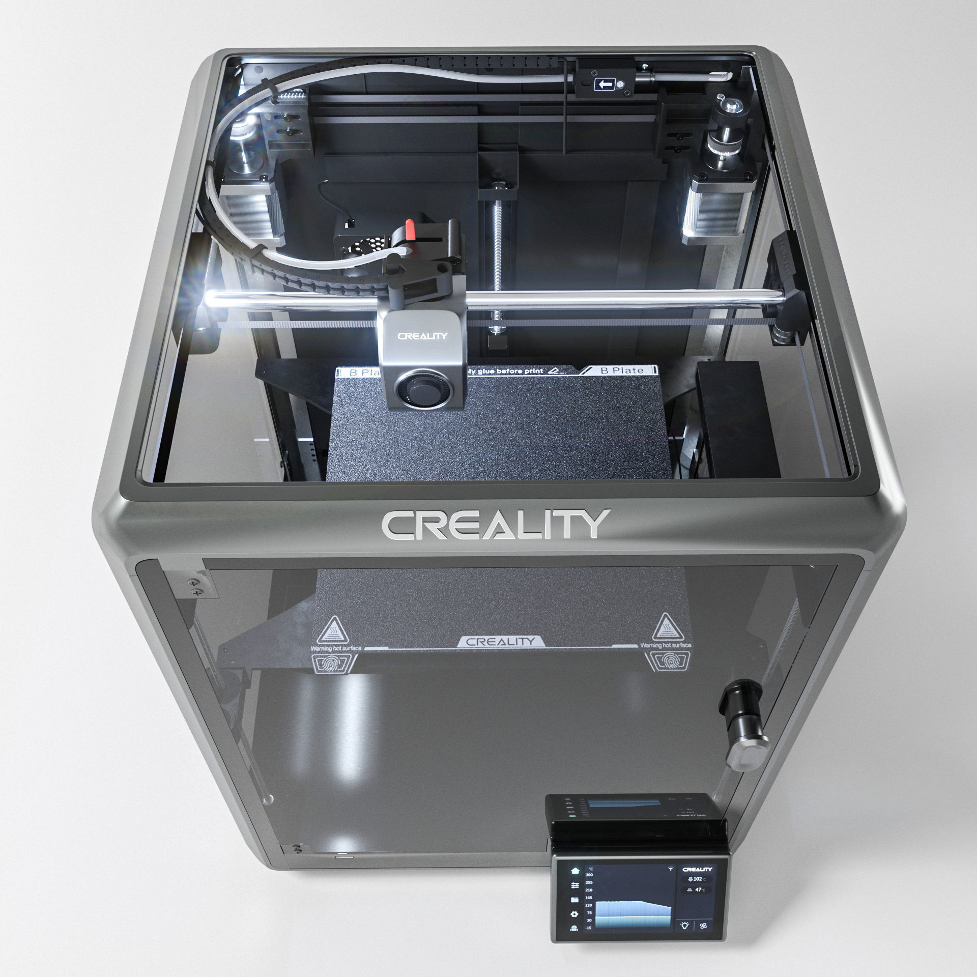 Creality K1 3D Printer Low-poly 3D model_4