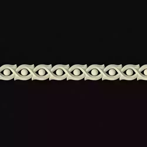 Central decor ornament for furniture