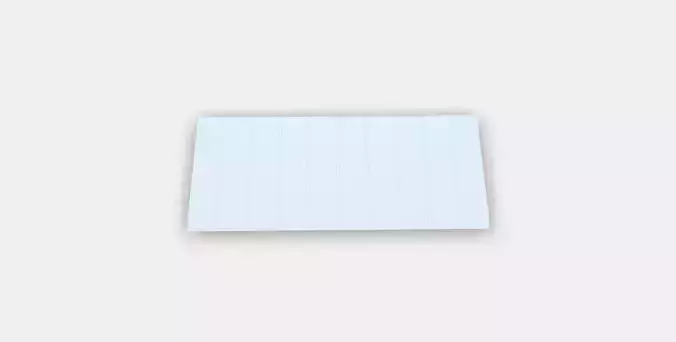 SUTTERVIKEN Drawer front Low-poly 3D model