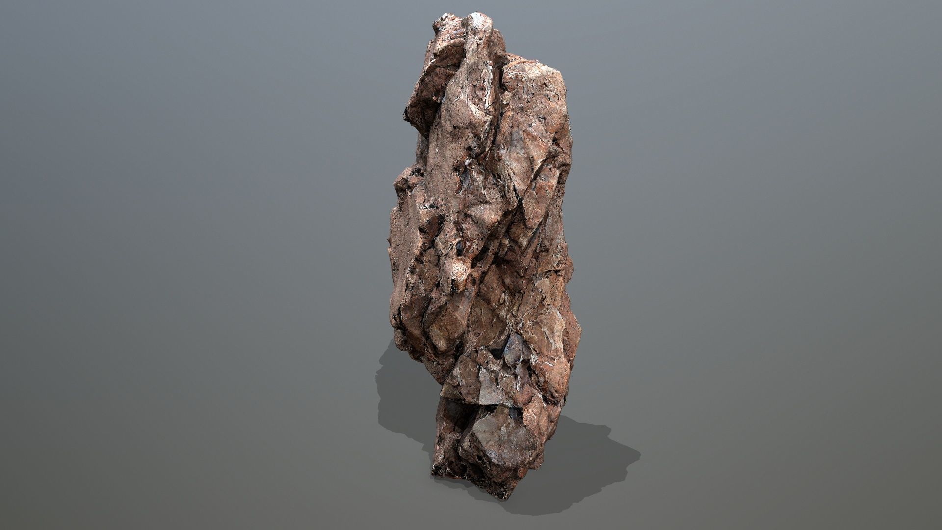 desert rocks  Low-poly 3D model_22