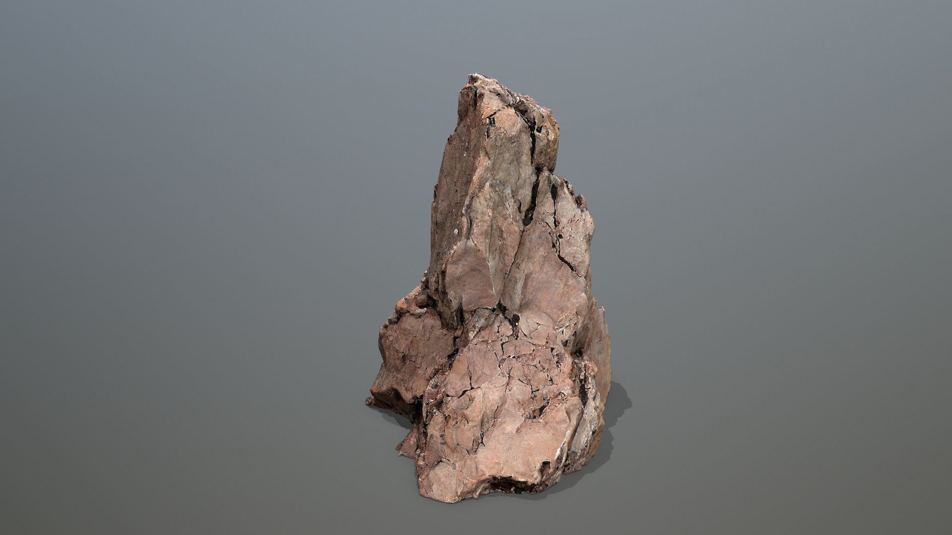 desert rocks  Low-poly 3D model_16