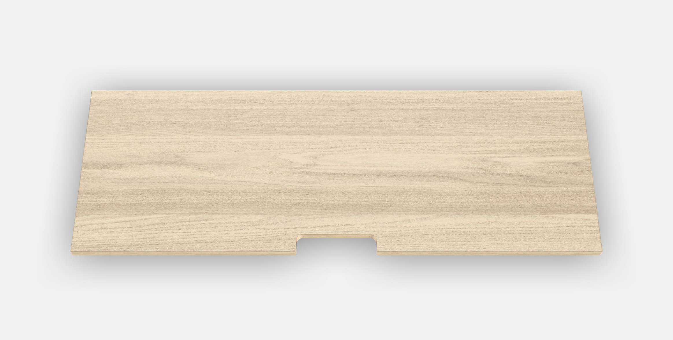 BESTA Top panel for TV 1 Low-poly 3D model_3