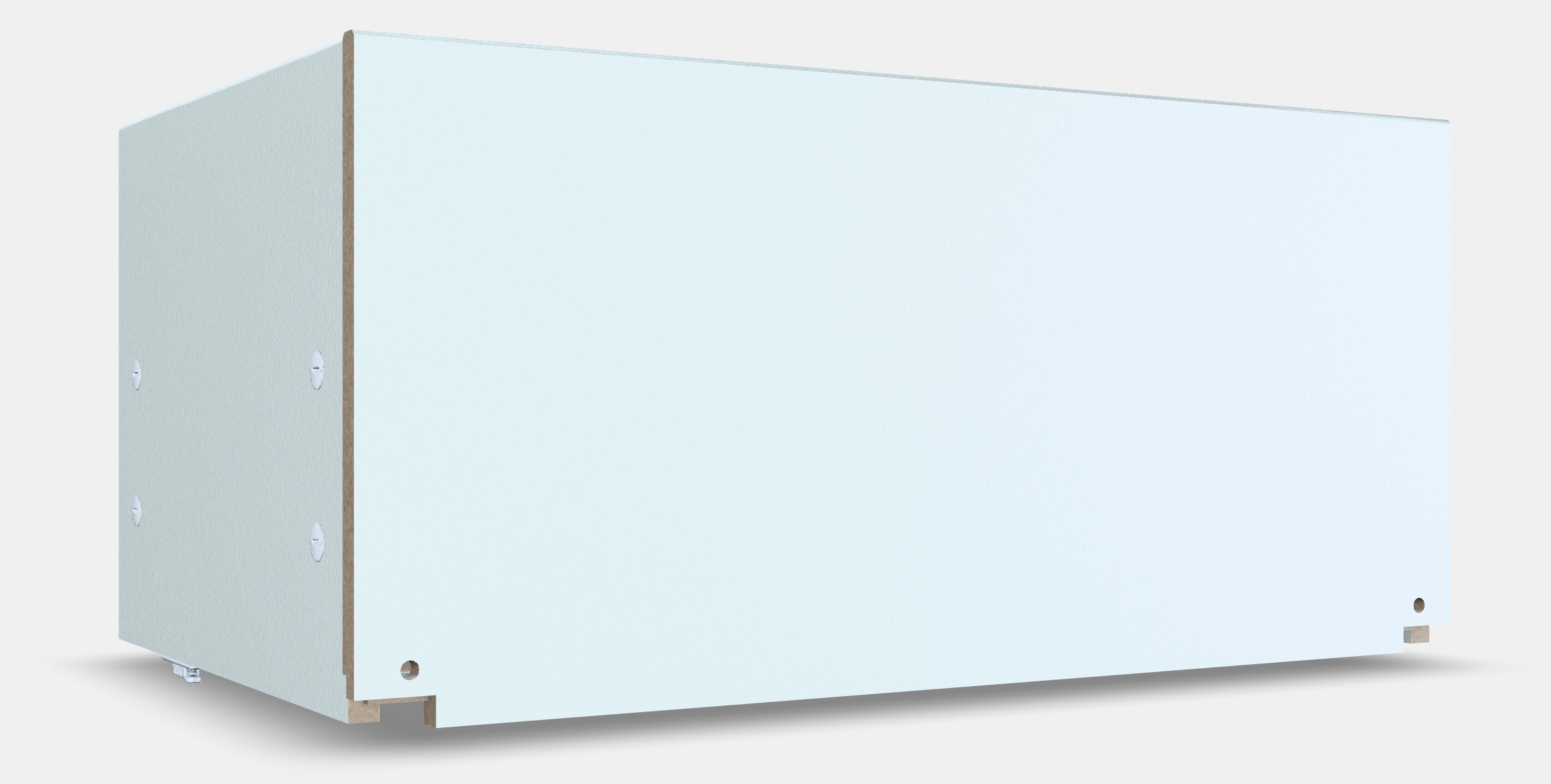 BESTA Drawer frame 3 Low-poly 3D model_7