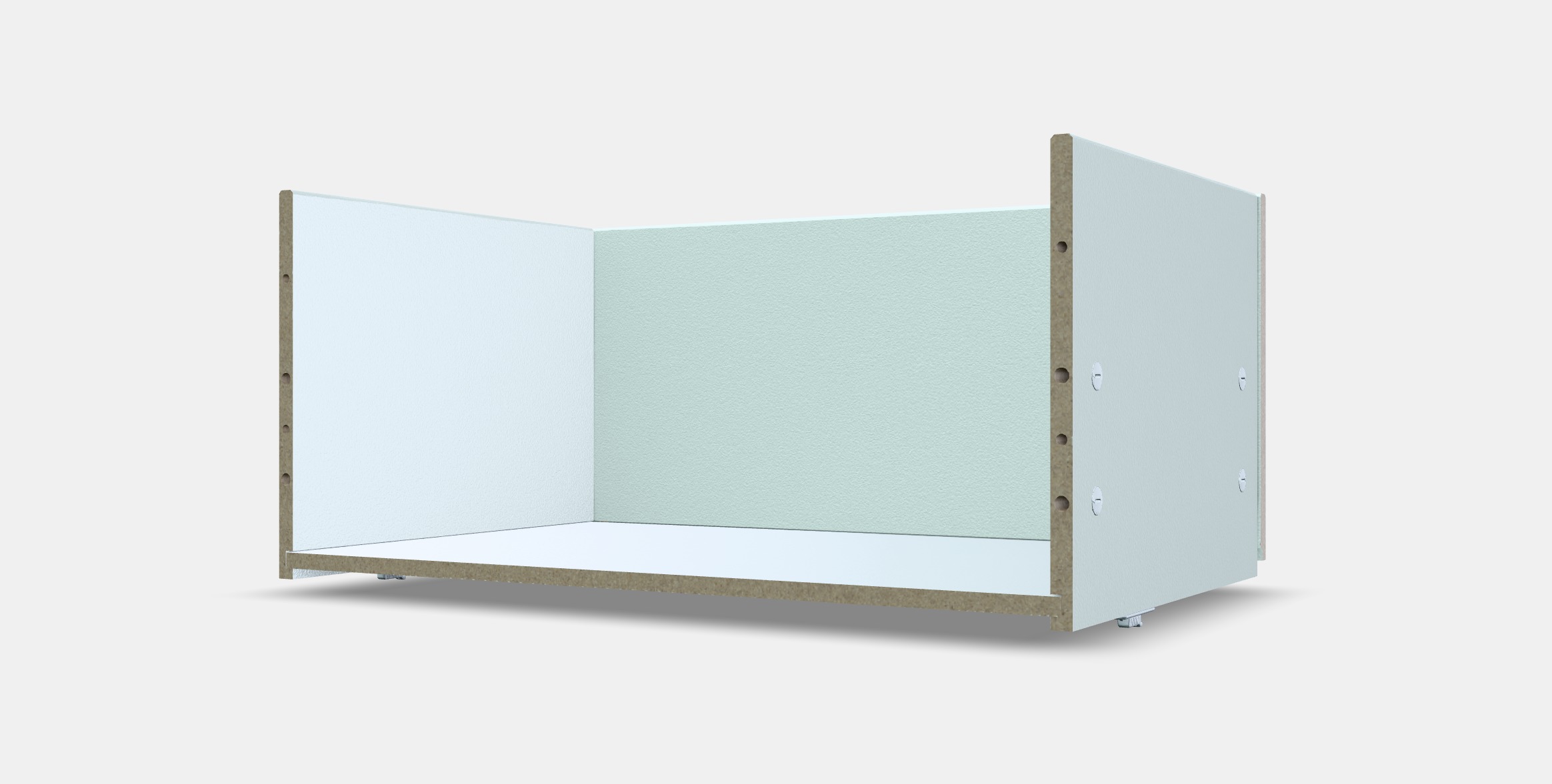 BESTA Drawer frame 3 Low-poly 3D model_13