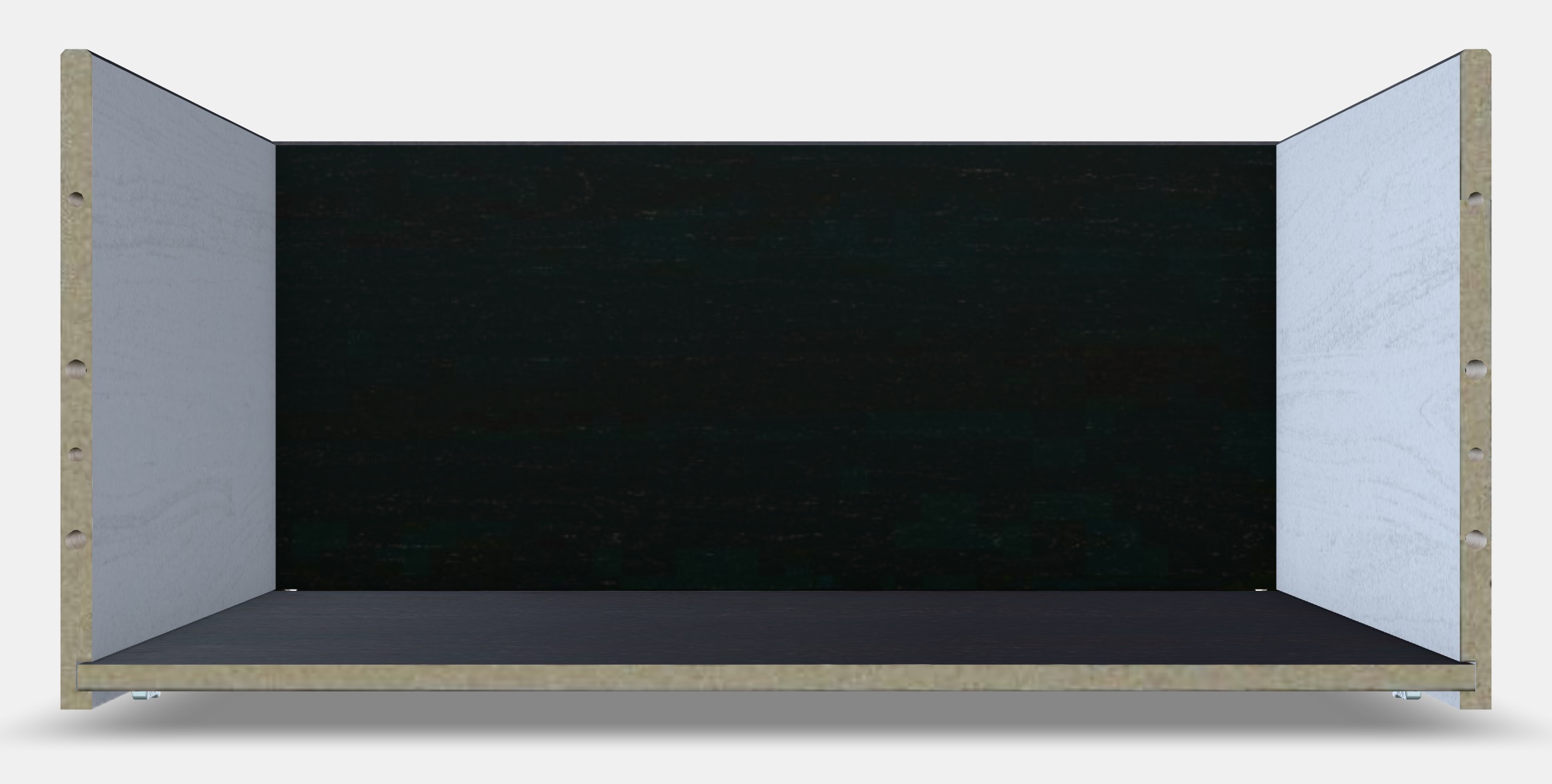 BESTA Drawer frame 5 Low-poly 3D model_10