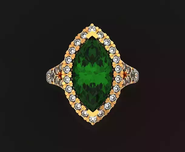 Matilda Engagement Ring marquise-cut1390