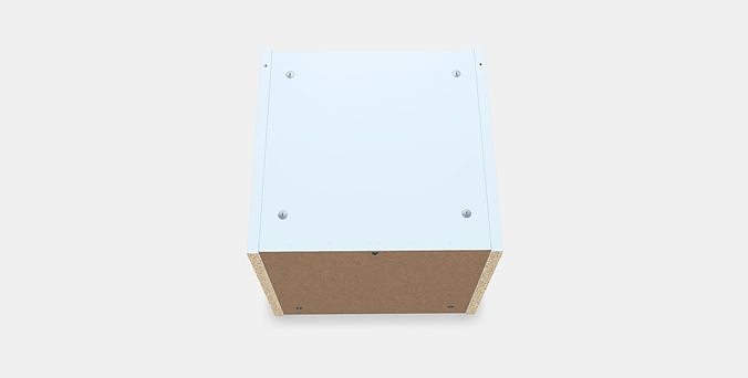 BILLY Height extension unit 1 Low-poly 3D model