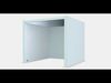 BILLY Height extension unit 1 Low-poly 3D model_1