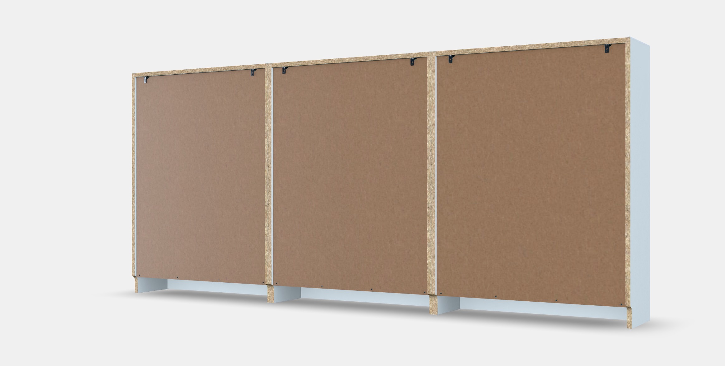 BILLY Bookcase 18 Low-poly 3D model_8