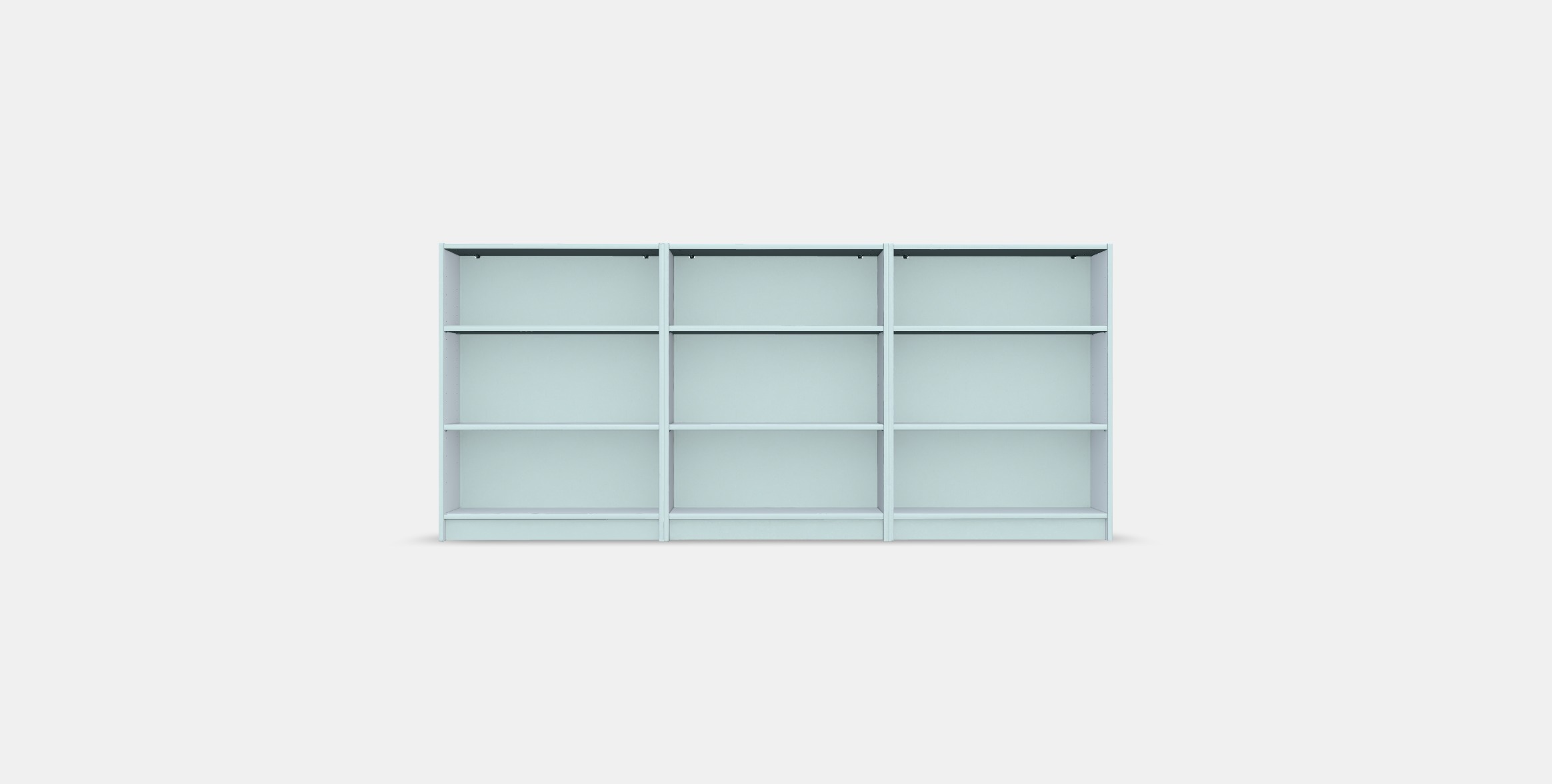 BILLY Bookcase 18 Low-poly 3D model_9