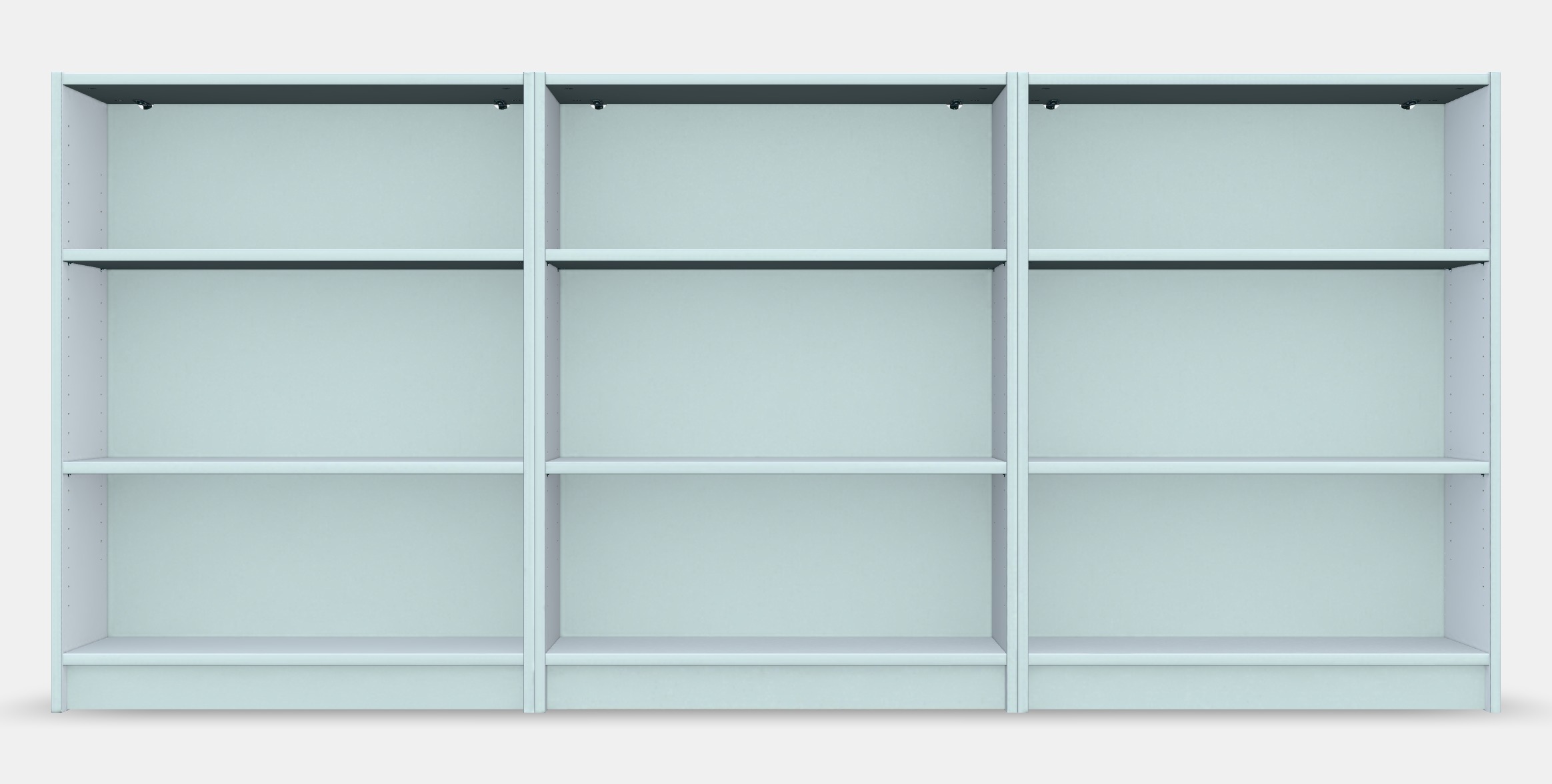 BILLY Bookcase 18 Low-poly 3D model_10