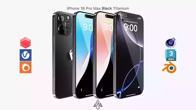 Apple iPhone 16 Pro Max Black Titanium