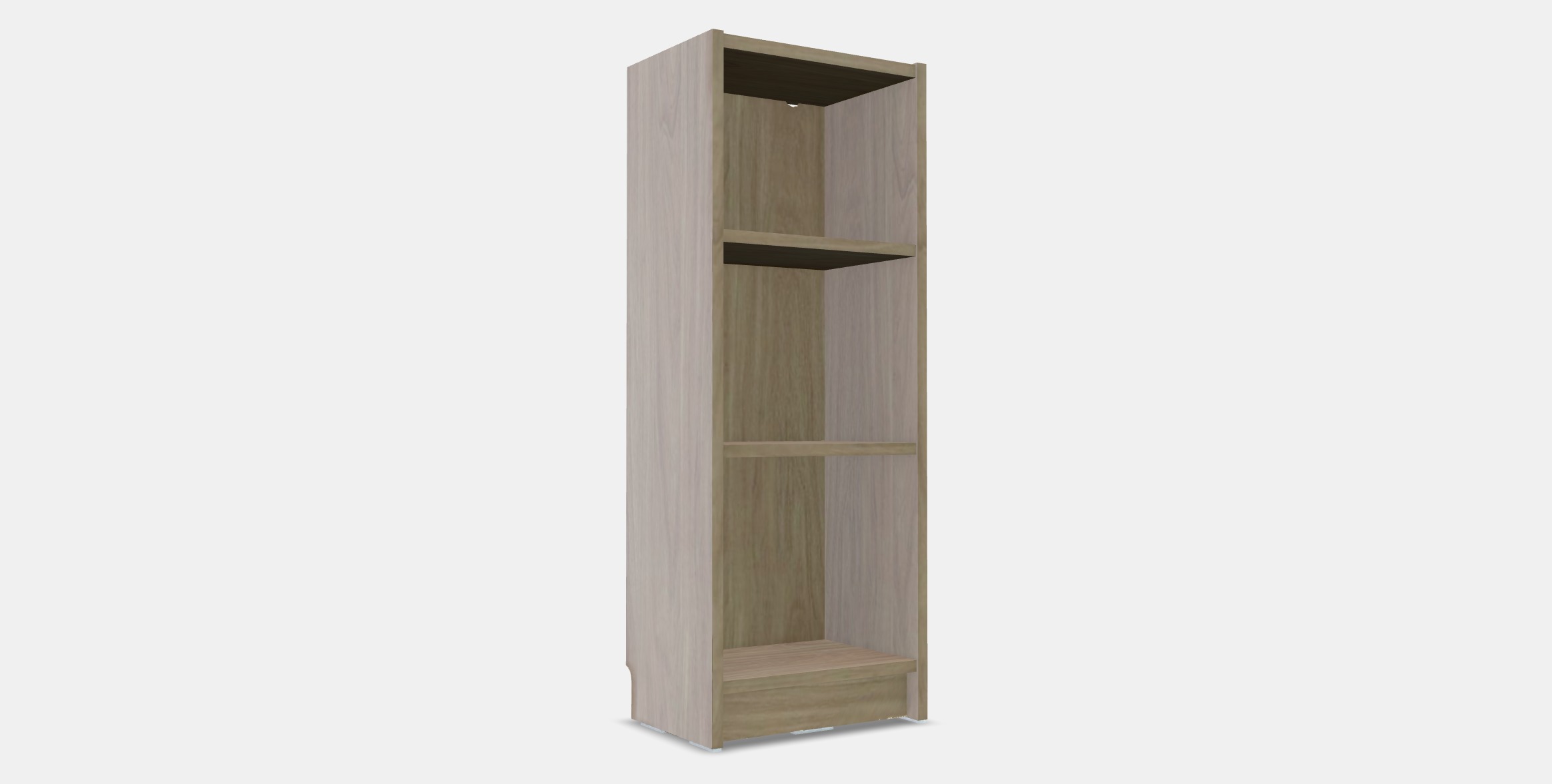 BILLY Bookcase 19 Low-poly 3D model_3