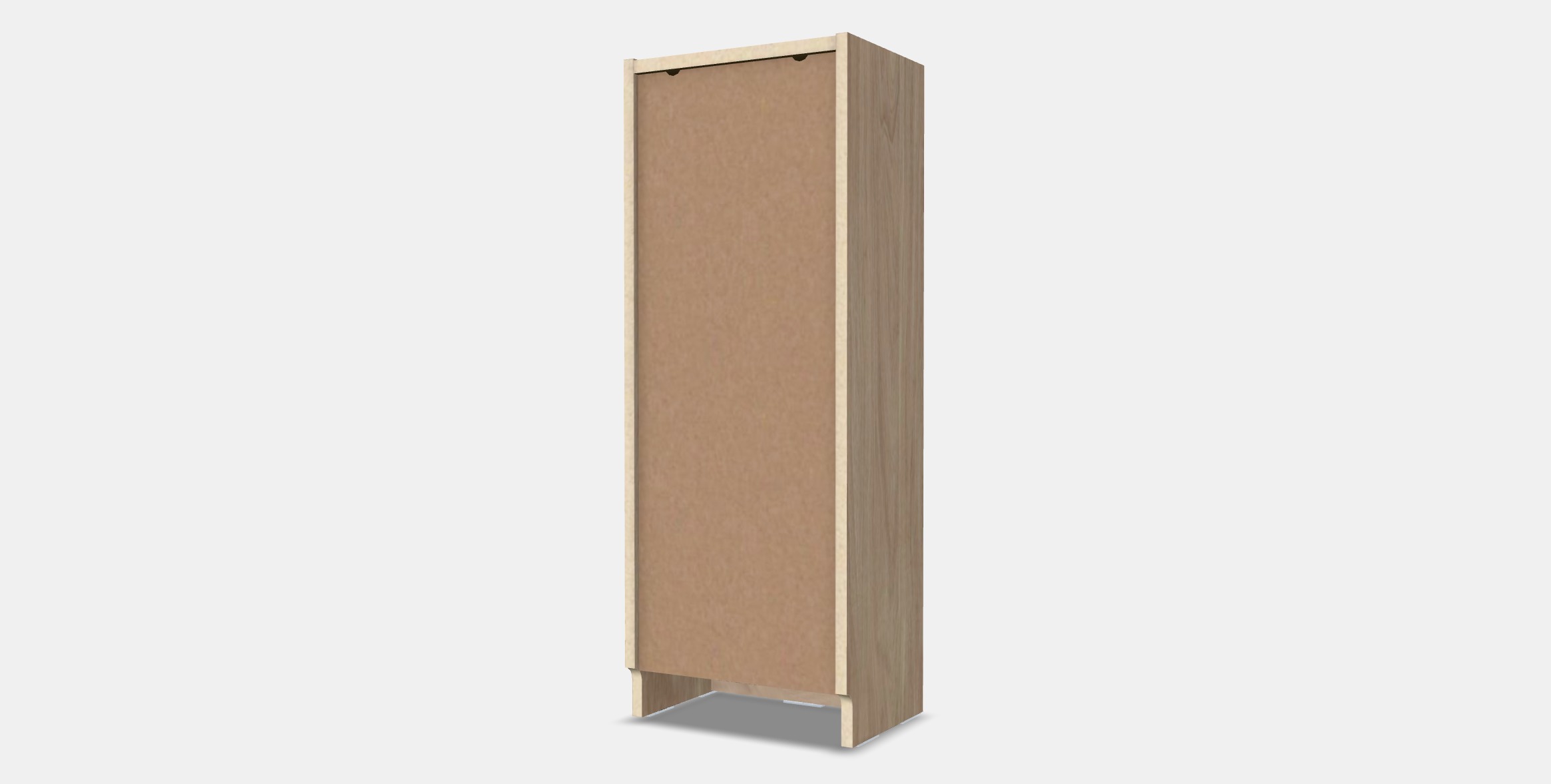 BILLY Bookcase 19 Low-poly 3D model_5