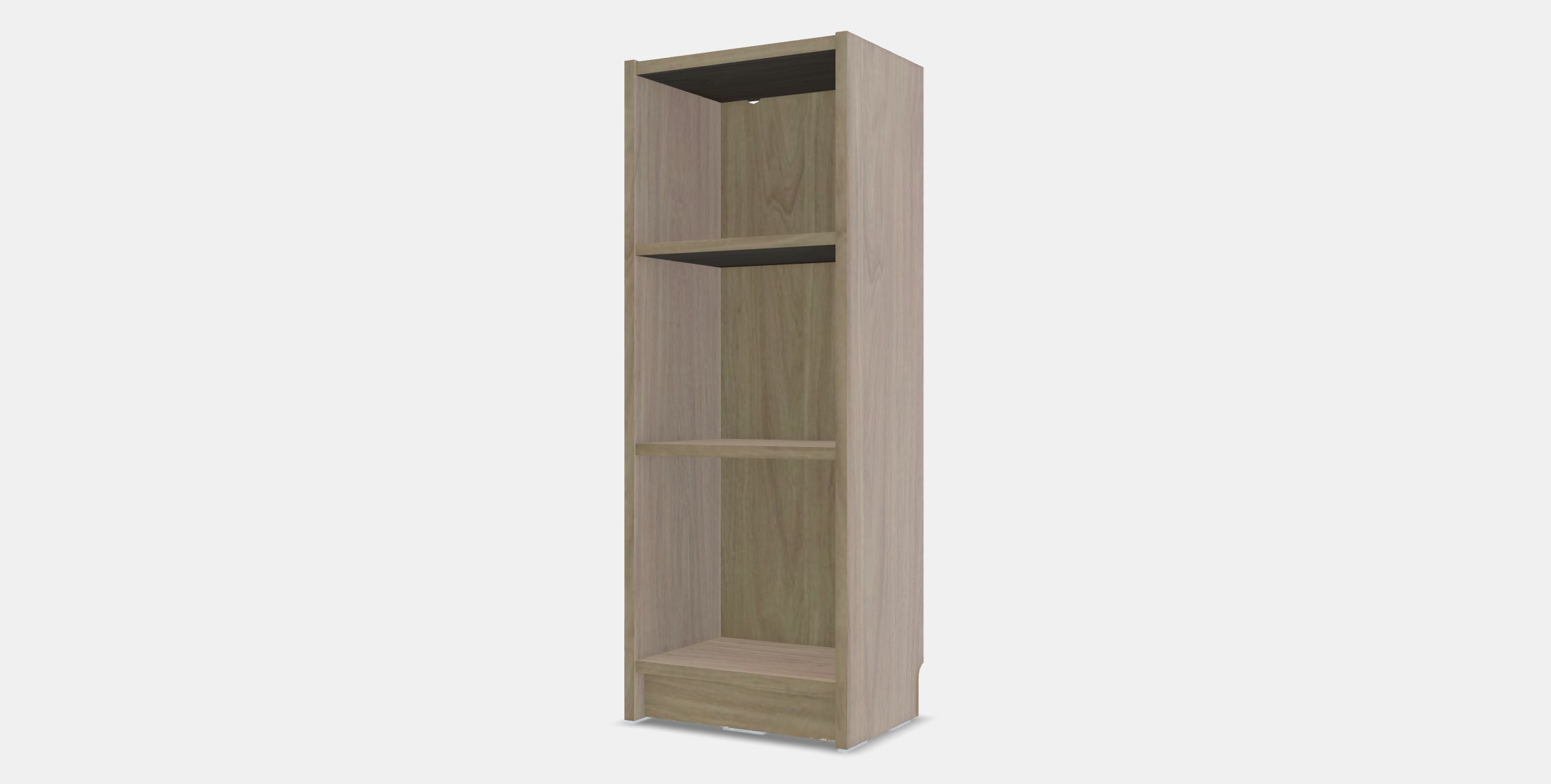 BILLY Bookcase 19 Low-poly 3D model_12