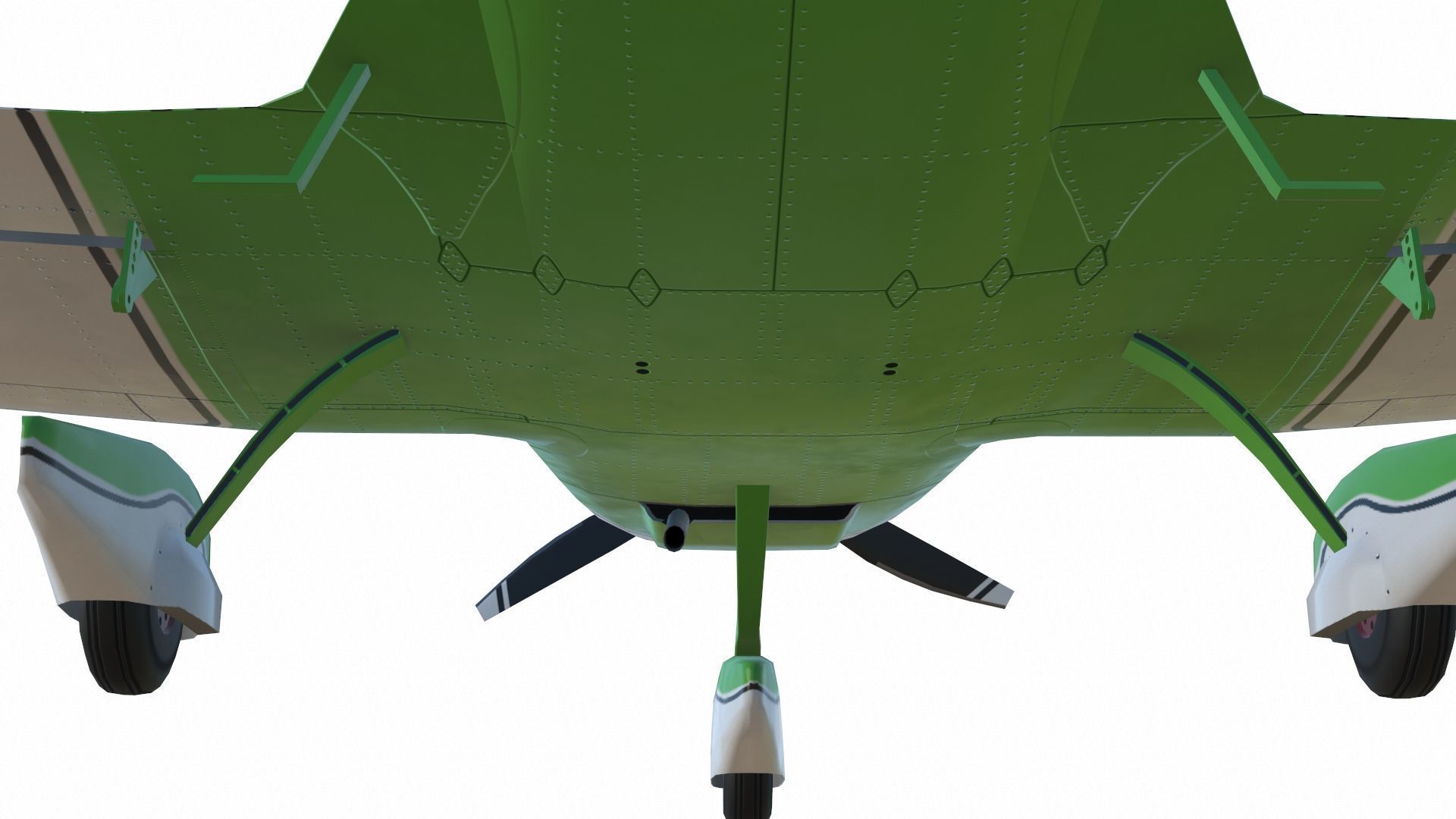 Bristell B23 BRM Aero Low-poly 3D model_11