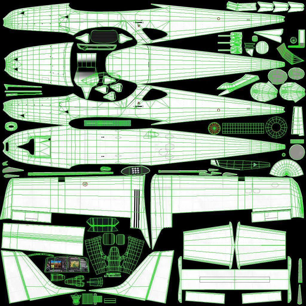 Bristell B23 BRM Aero Low-poly 3D model_36
