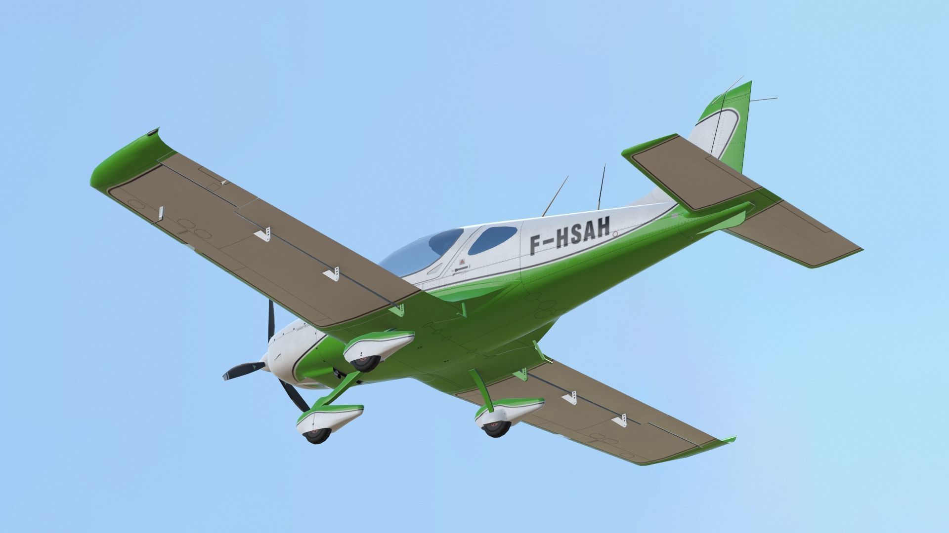 Bristell B23 BRM Aero Low-poly 3D model_23