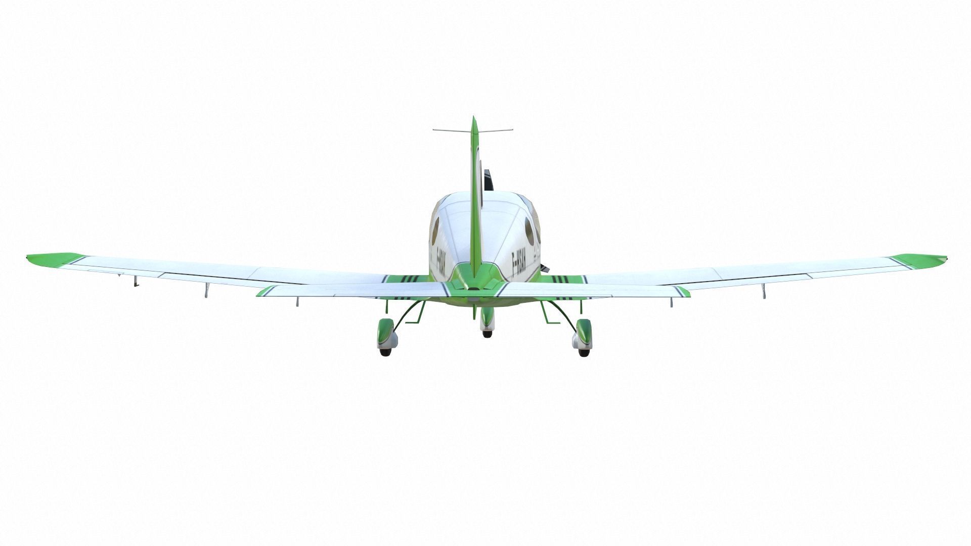 Bristell B23 BRM Aero Low-poly 3D model_6