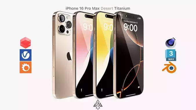 Apple iPhone 16 Pro Max Desert Titanium