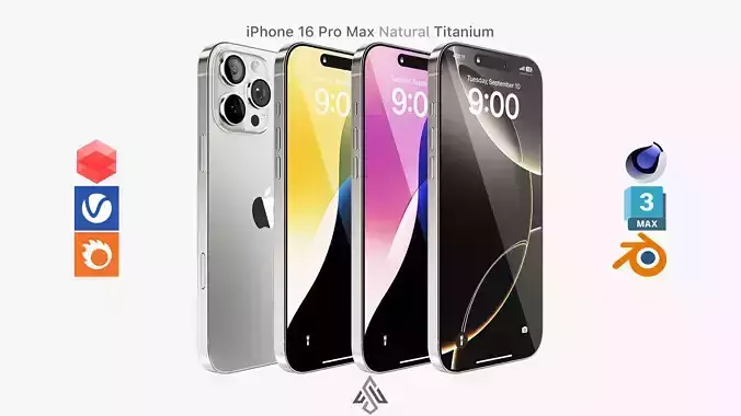 Apple iPhone 16 Pro Max Natural Titanium