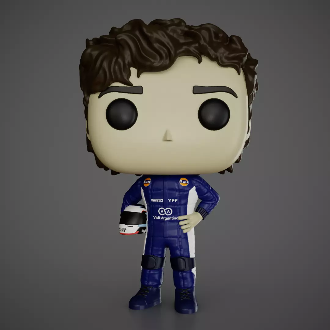 Franco Colapinto - Formula 1 3D print model