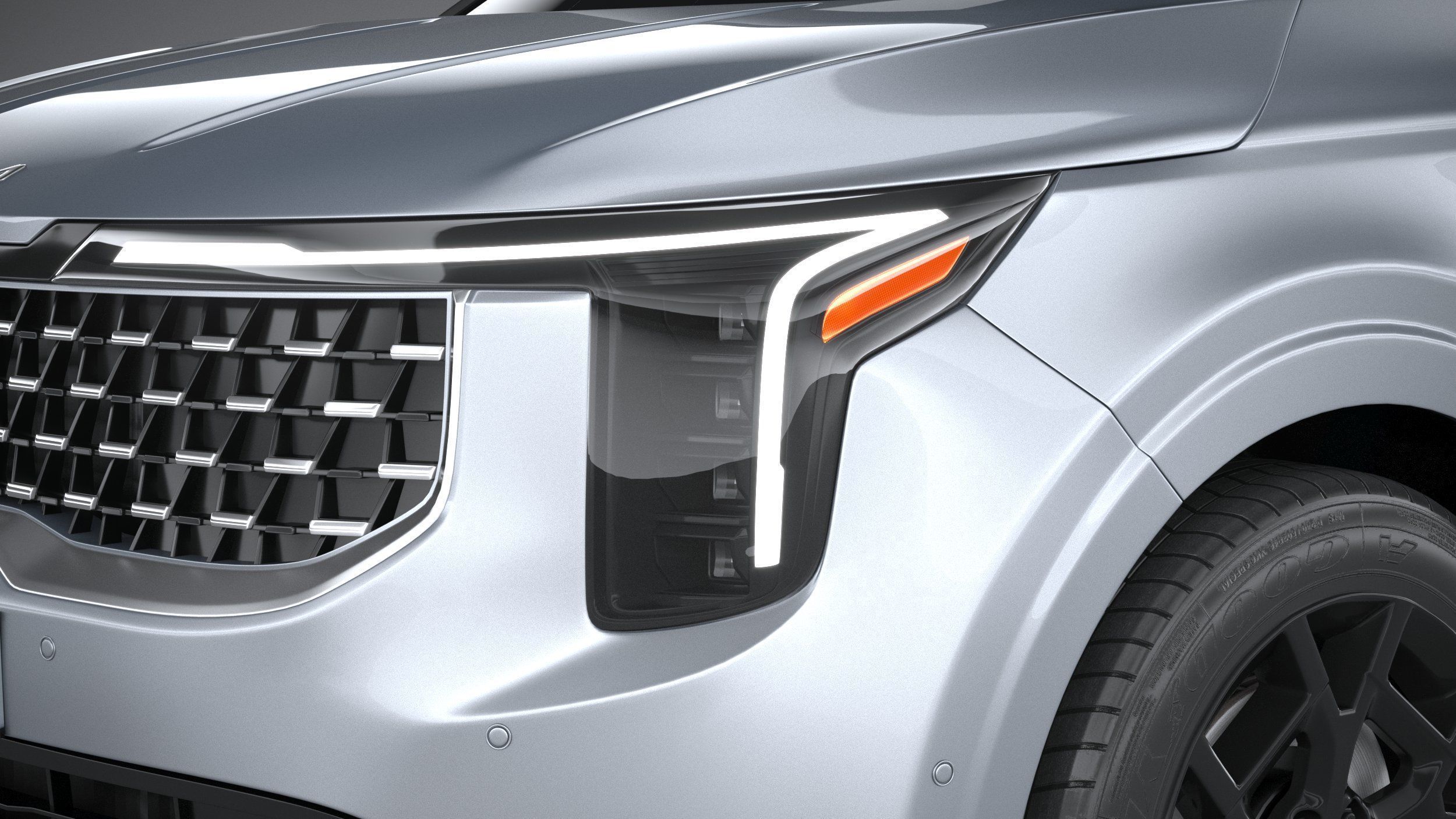 Kia Carnival 2025 3D model_14