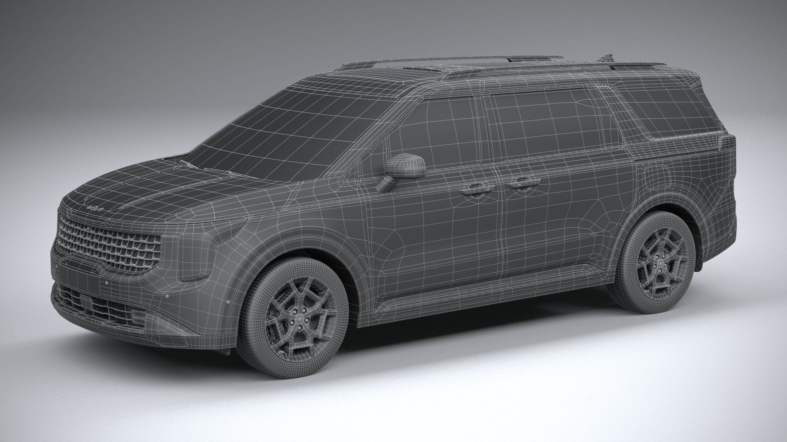 Kia Carnival 2025 3D model_28