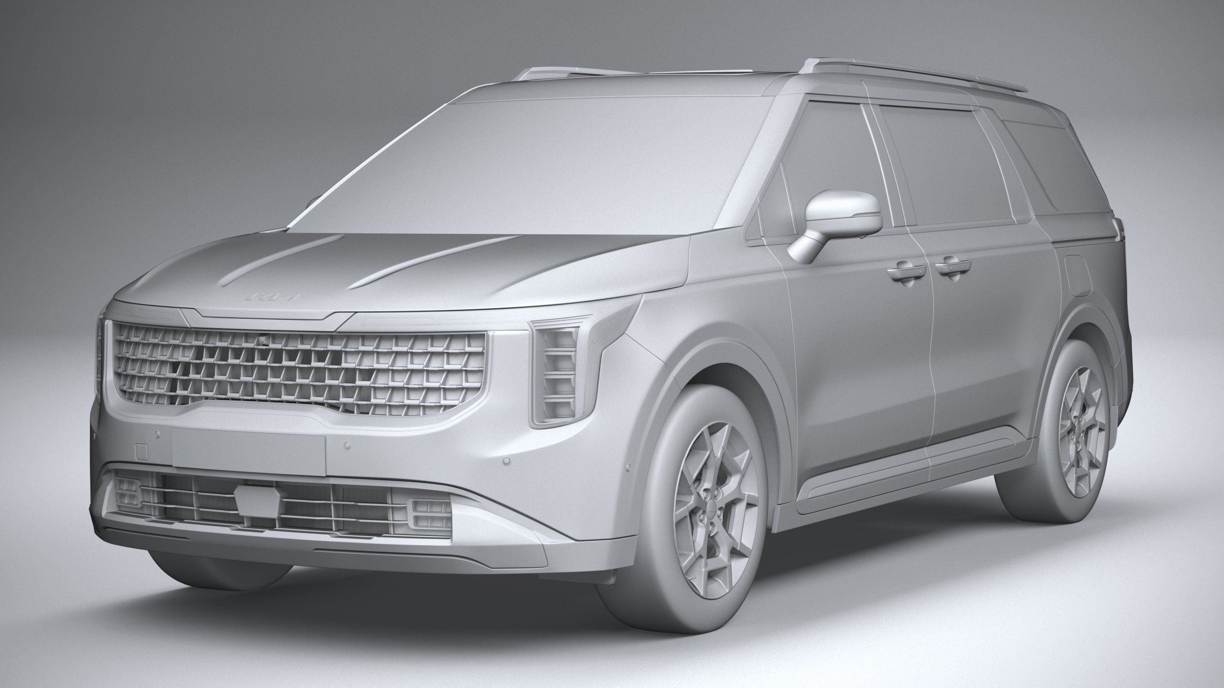 Kia Carnival 2025 3D model_20