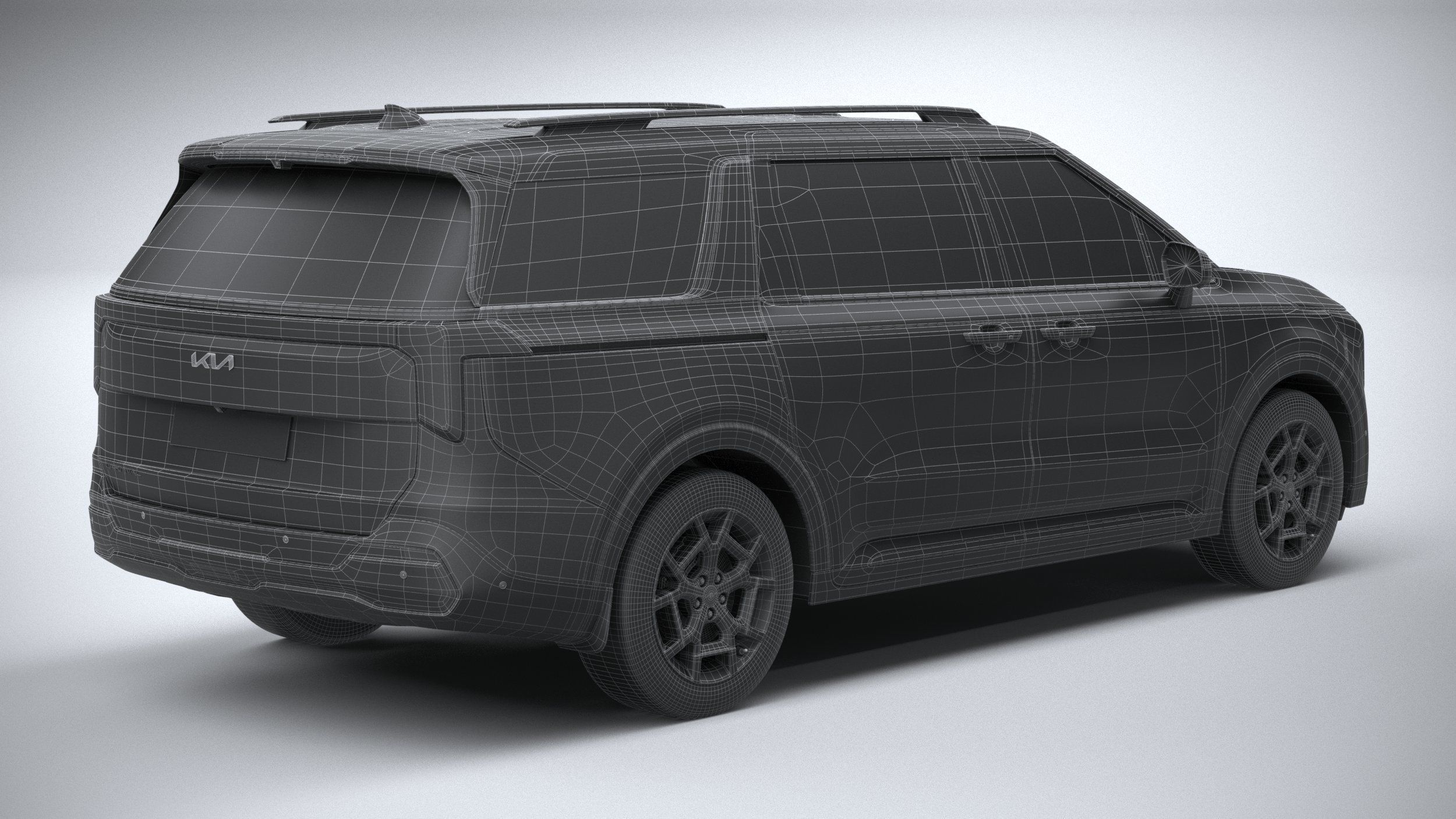 Kia Carnival 2025 3D model_29