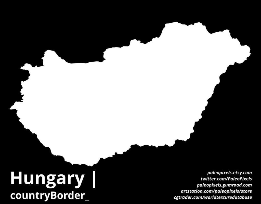 Hungary Satellite Night 13k High resolution Maps and masks Texture_4