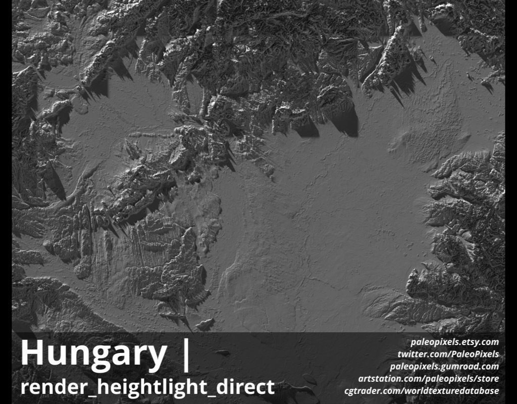Hungary  13k High resolution Maps and masks 3D model_17